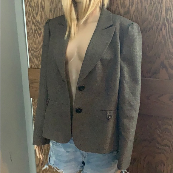 BNWOT! Brown Tahari Blazer! Trending street style! - Picture 2 of 8